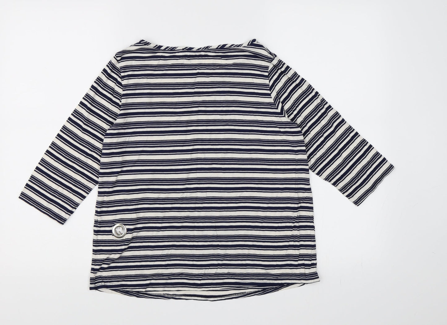 Womens UK Size 10 George Blue Basic T-Shirt