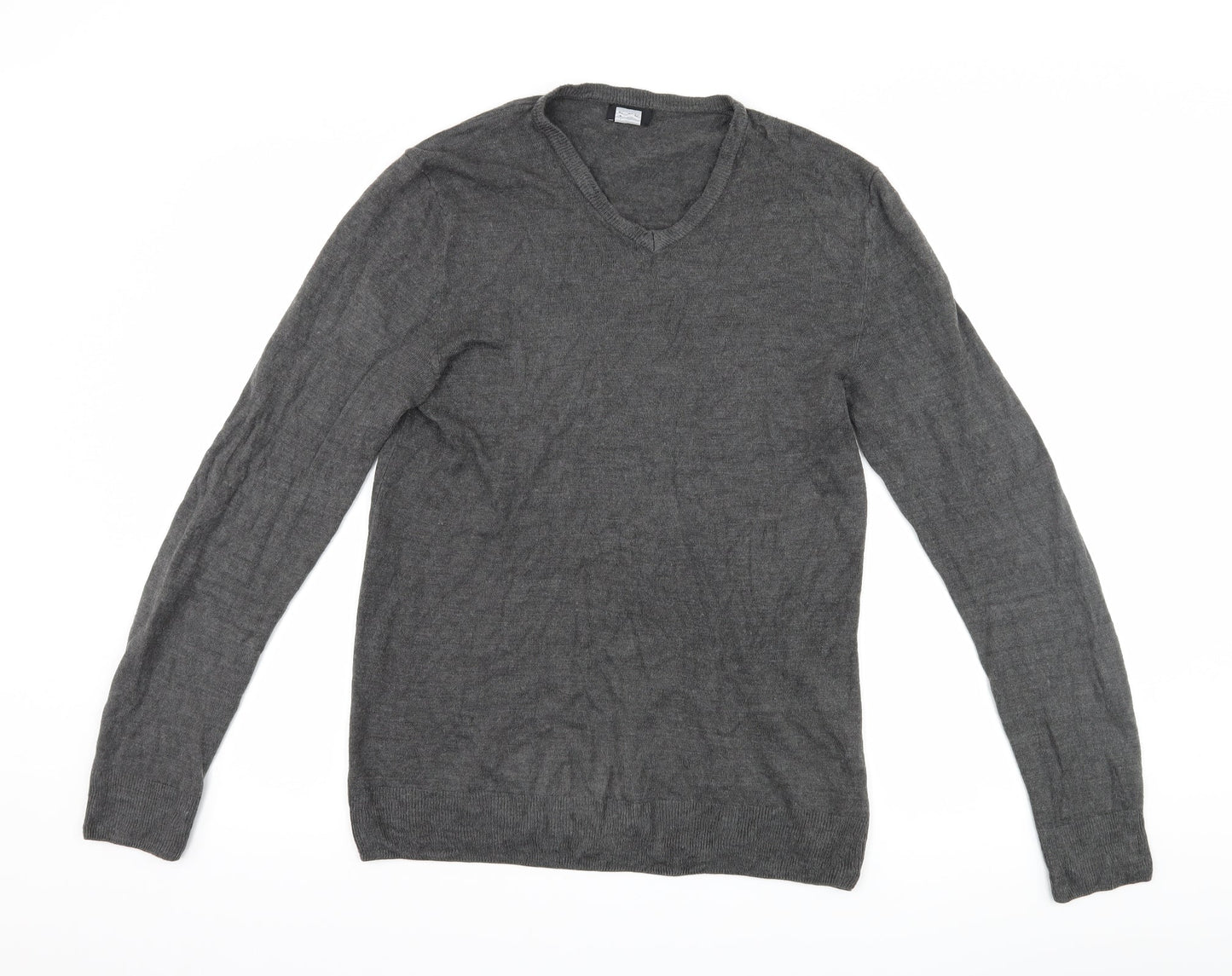 F&F Mens Grey   Pullover Jumper Size M