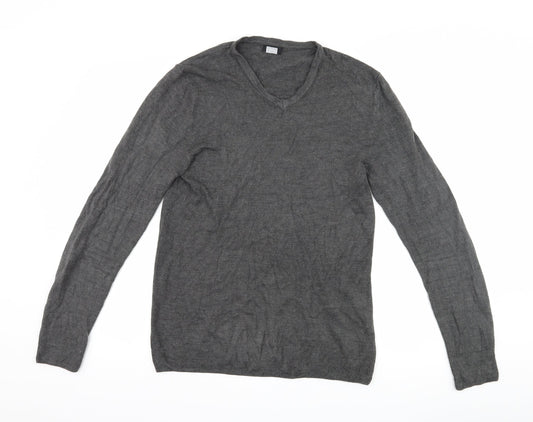 F&F Mens Grey   Pullover Jumper Size M
