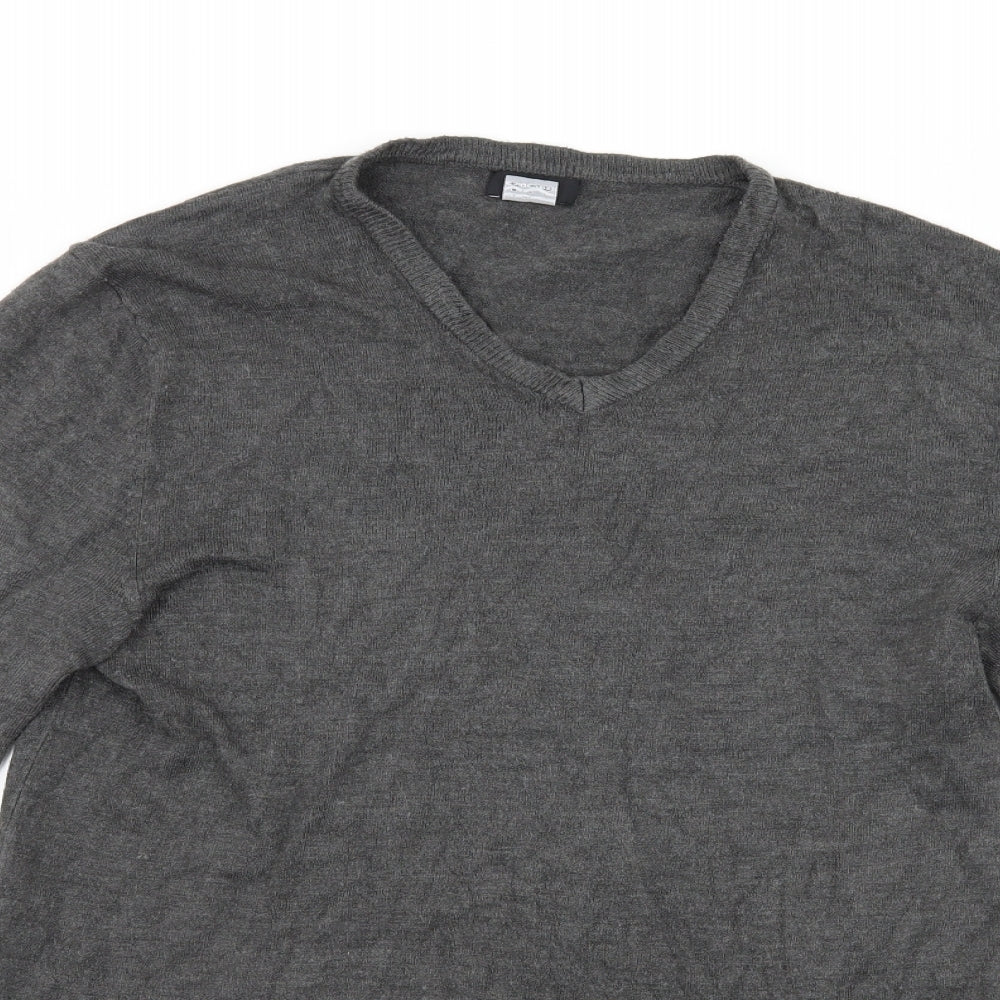 F&F Mens Grey   Pullover Jumper Size M