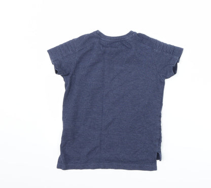 Primark Boys Blue   Basic T-Shirt Size 3-4 Years  - cool kids vibes