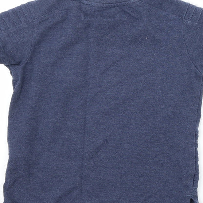 Primark Boys Blue   Basic T-Shirt Size 3-4 Years  - cool kids vibes