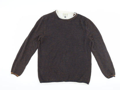 George Mens Blue   Pullover Jumper Size M