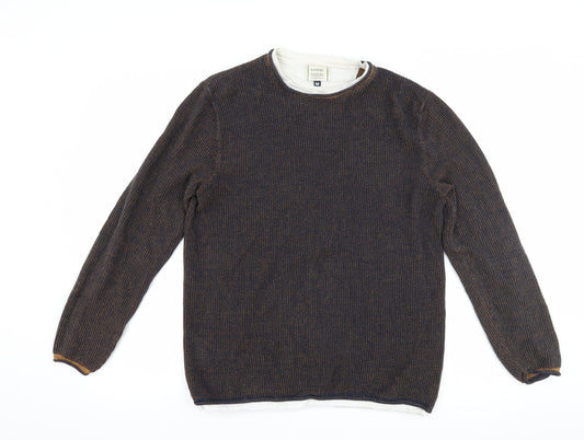 George Mens Blue   Pullover Jumper Size M