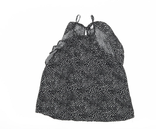 Womens UK Size 12 H&M Black Camisole Tank