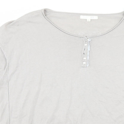 See U Soon Womens Grey   Basic T-Shirt Size M