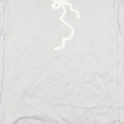See U Soon Womens Grey   Basic T-Shirt Size M