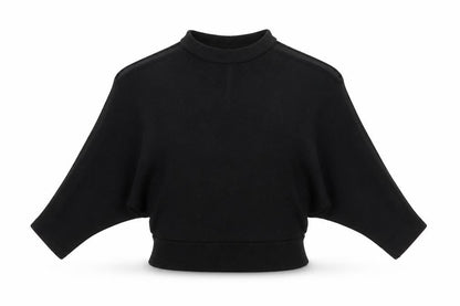 River Island Girls Black   Basic T-Shirt Size 5-6 Years  - Cut Out Shoulder
