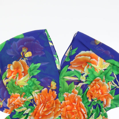 cameo rose Womens Multicoloured Floral  Basic Blouse Size 10