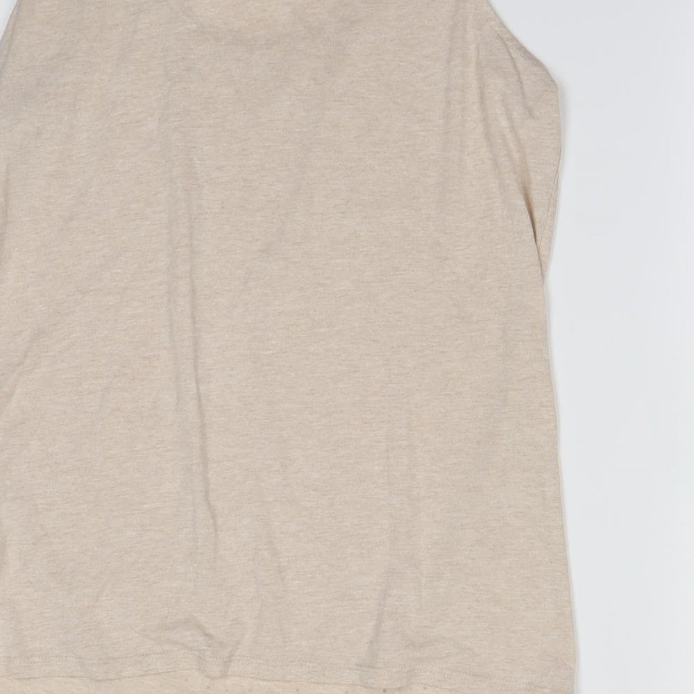 Womens UK Size 16 Redherring Beige Basic Tank