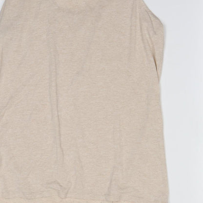Womens UK Size 16 Redherring Beige Basic Tank