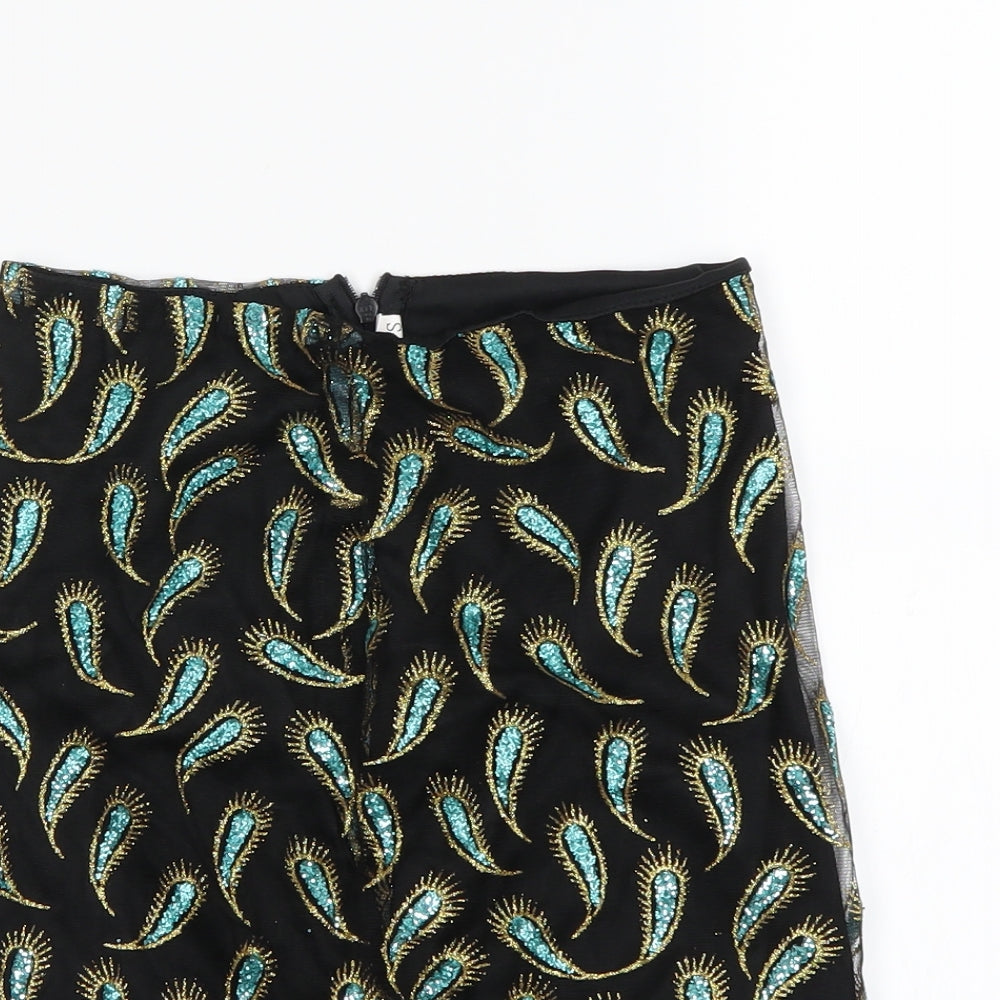 Womens UK Size S Preworn Mini  Skirt