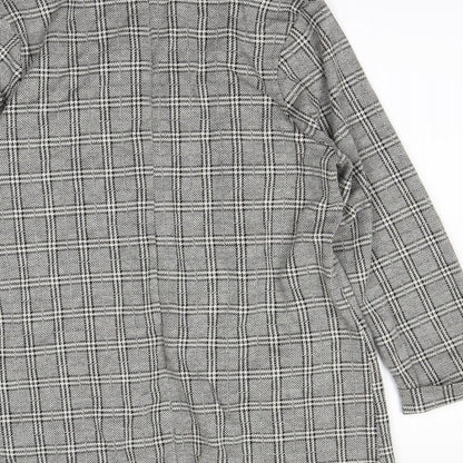 new look  Womens Black Check  Jacket  Size 10