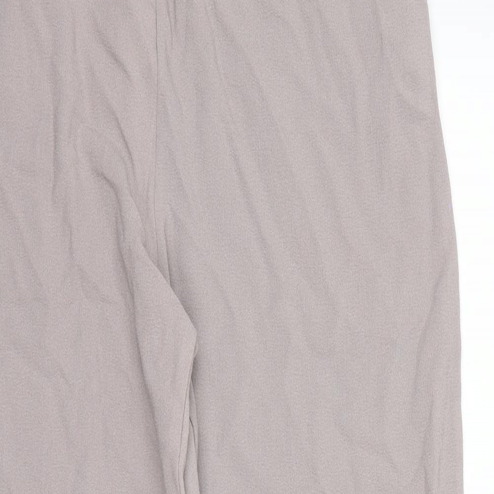 Boohoo Womens Grey   Dress Pants Trousers Size 10 L27 in