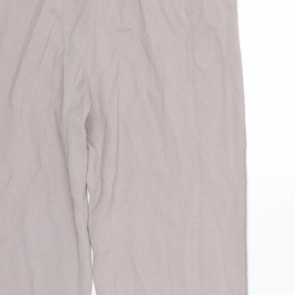 Boohoo Womens Grey   Dress Pants Trousers Size 10 L27 in