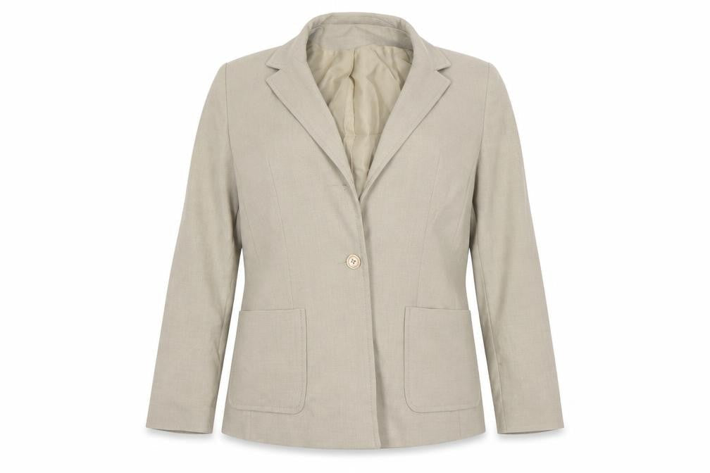 Womens UK Size 12 Debenhams Regular Beige Blazer