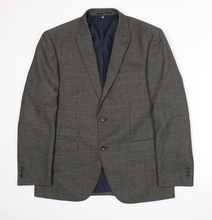 Mens UK Size L NEXT Regular Grey Suit Jacket