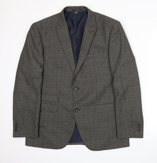 Mens UK Size L NEXT Regular Grey Suit Jacket