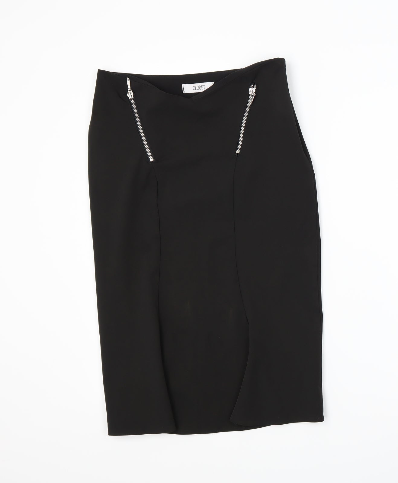 Closet Womens Black   Straight & Pencil Skirt Size 8