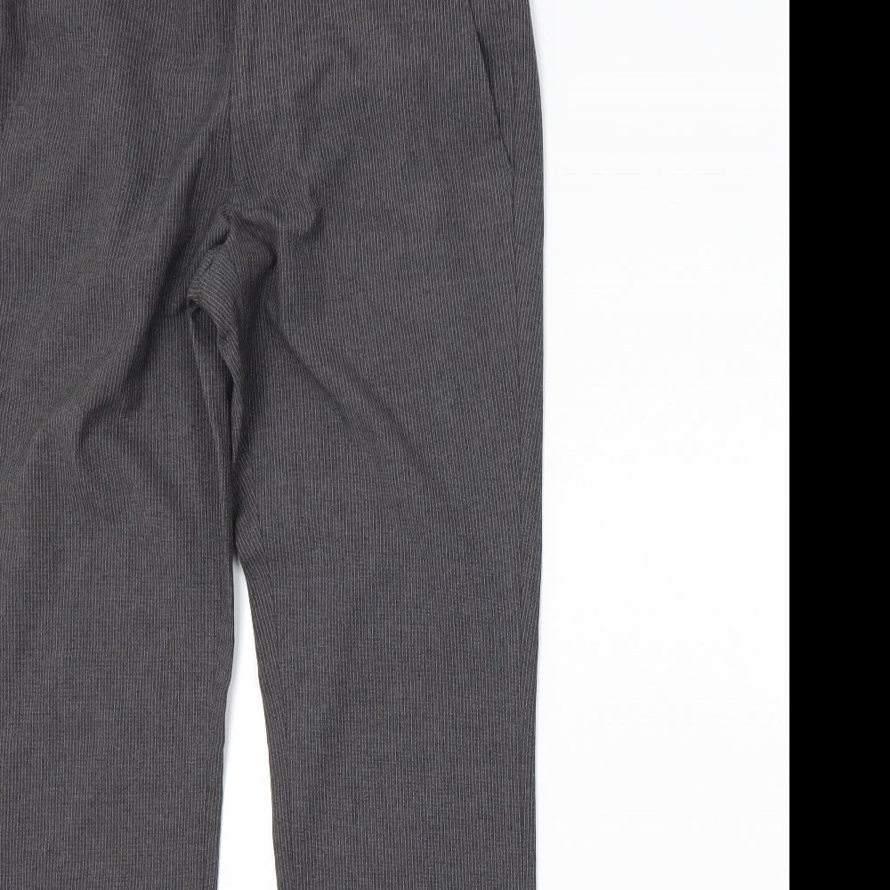 Mens UK Size 30 Cedar Wood State Regular Fit  Grey Trousers