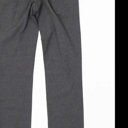 Mens UK Size 30 Cedar Wood State Regular Fit  Grey Trousers