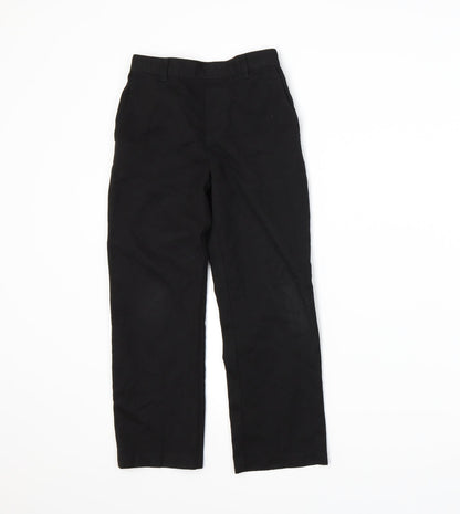 George Girls Black   Dress Pants Trousers Size 6-7 Years