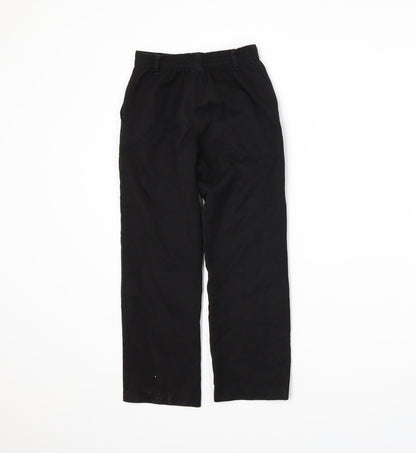 George Girls Black   Dress Pants Trousers Size 6-7 Years
