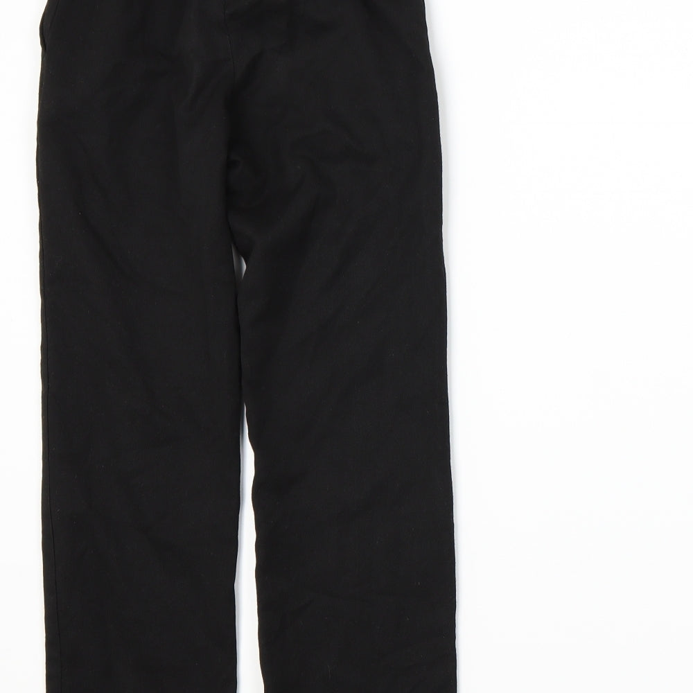 George Girls Black   Dress Pants Trousers Size 6-7 Years