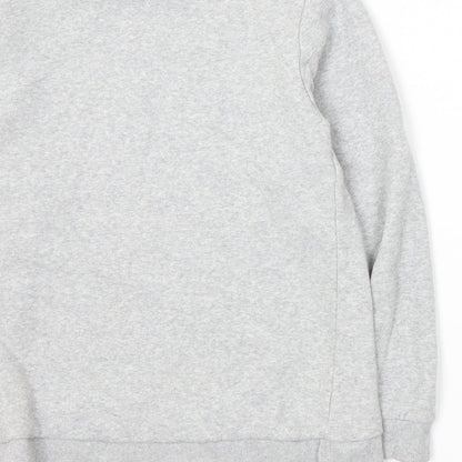 Mens UK Size S F&F Grey Pullover Sweatshirt