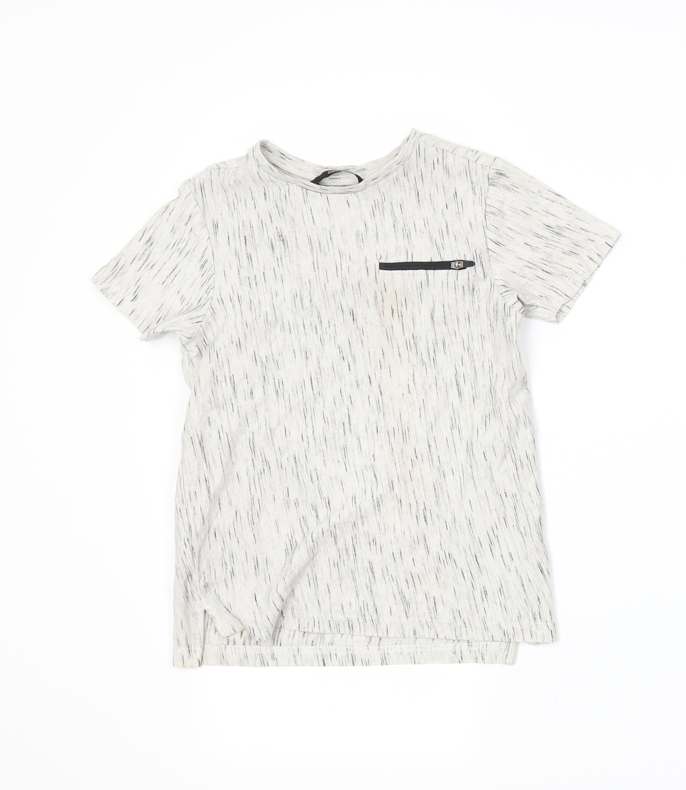 George Boys Grey   Basic T-Shirt Size 4-5 Years