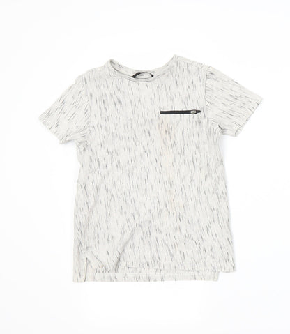 George Boys Grey   Basic T-Shirt Size 4-5 Years