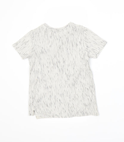 George Boys Grey   Basic T-Shirt Size 4-5 Years