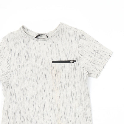 George Boys Grey   Basic T-Shirt Size 4-5 Years