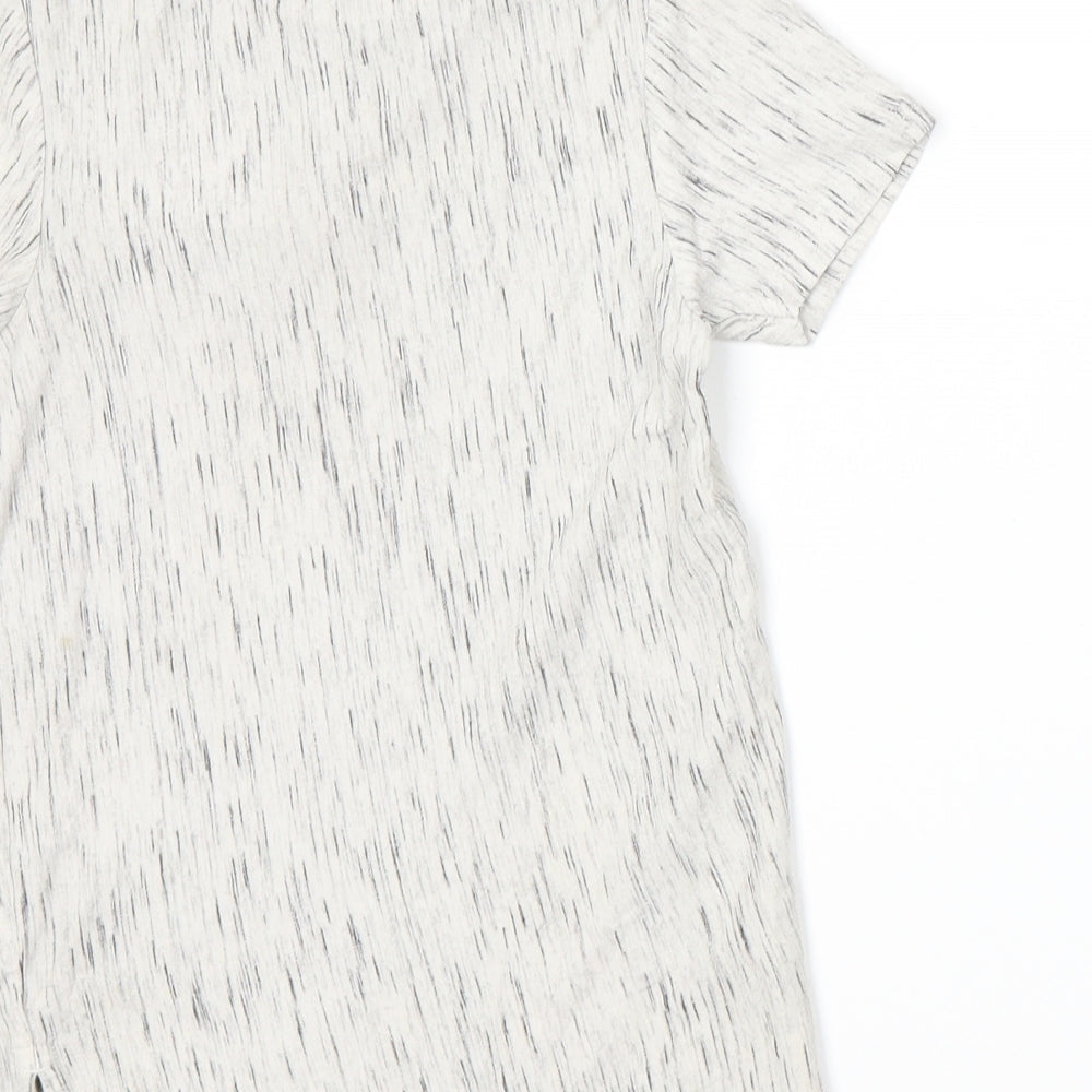 George Boys Grey   Basic T-Shirt Size 4-5 Years