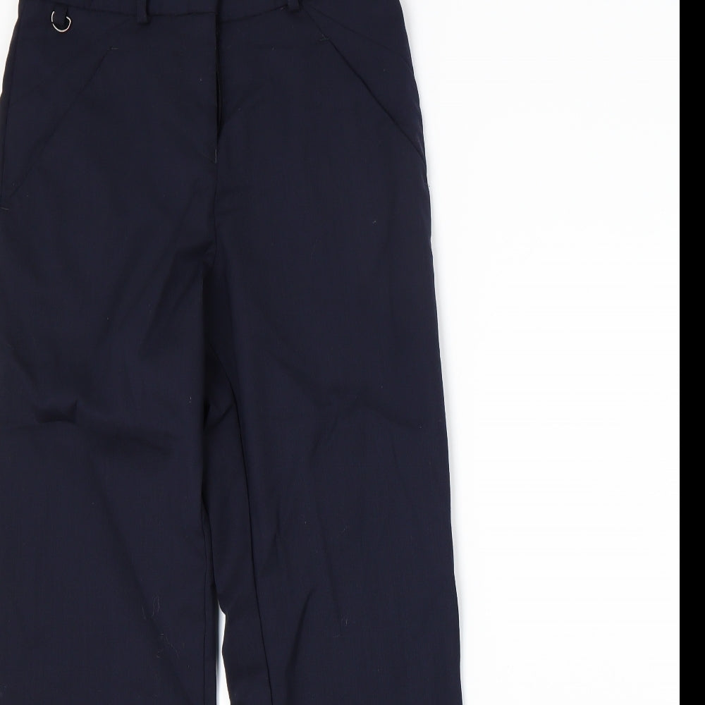 Womens UK Size 6 Preworn Regular Fit  Blue Trousers