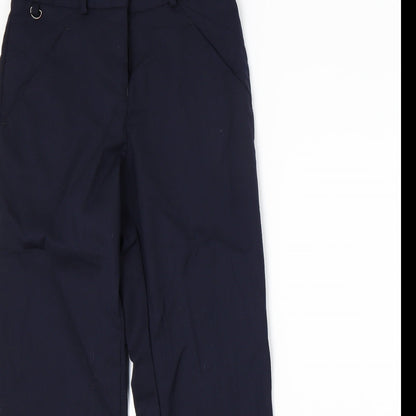 Womens UK Size 6 Preworn Regular Fit  Blue Trousers