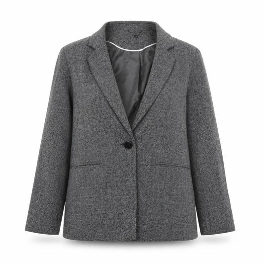 Womens UK Size 12 M&Co Regular Grey Suit Jacket