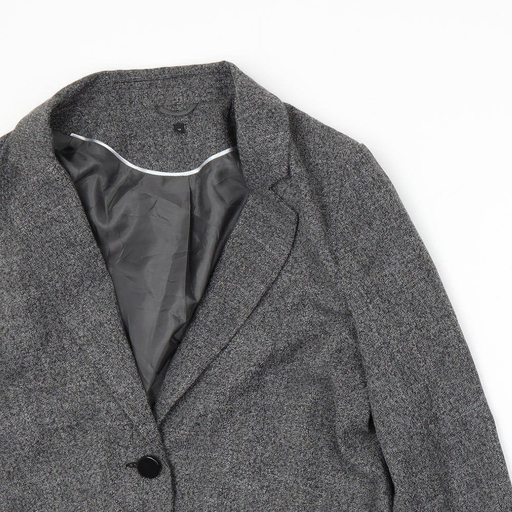 M&Co Womens Grey   Jacket Suit Jacket Size 12