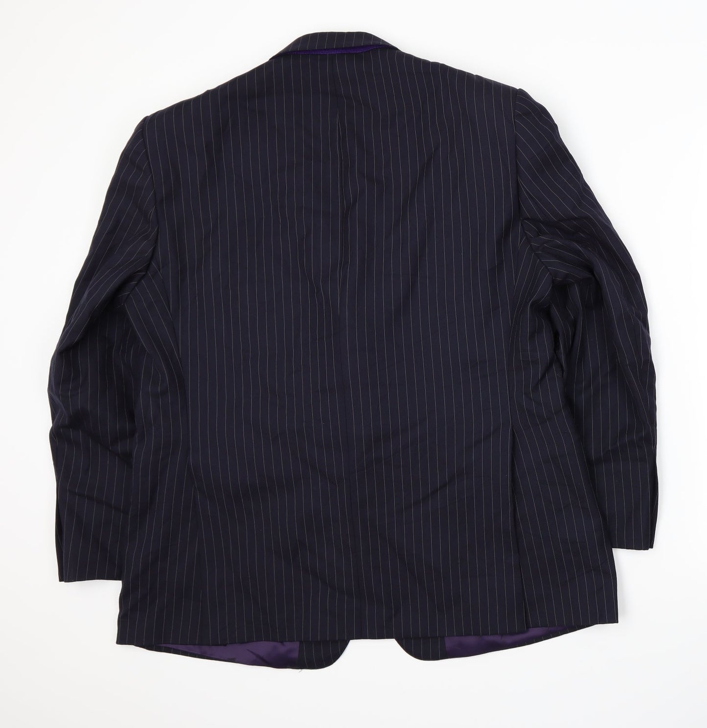 Mens UK Size XL Paul Costelloe Regular Blue Suit Jacket
