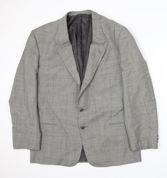 Mens UK Size XL Marks and Spencer Regular Grey Suit Jacket