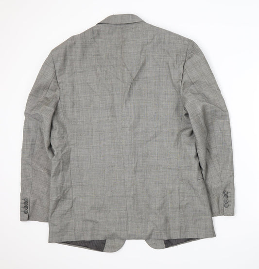 Mens UK Size XL Marks and Spencer Regular Grey Suit Jacket
