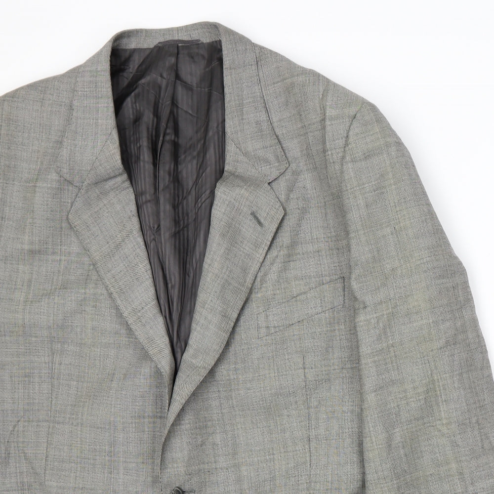 Mens UK Size XL Marks and Spencer Regular Grey Suit Jacket