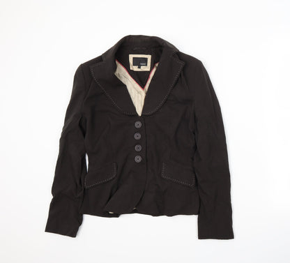NEXT Womens Brown   Jacket Suit Jacket Size 10