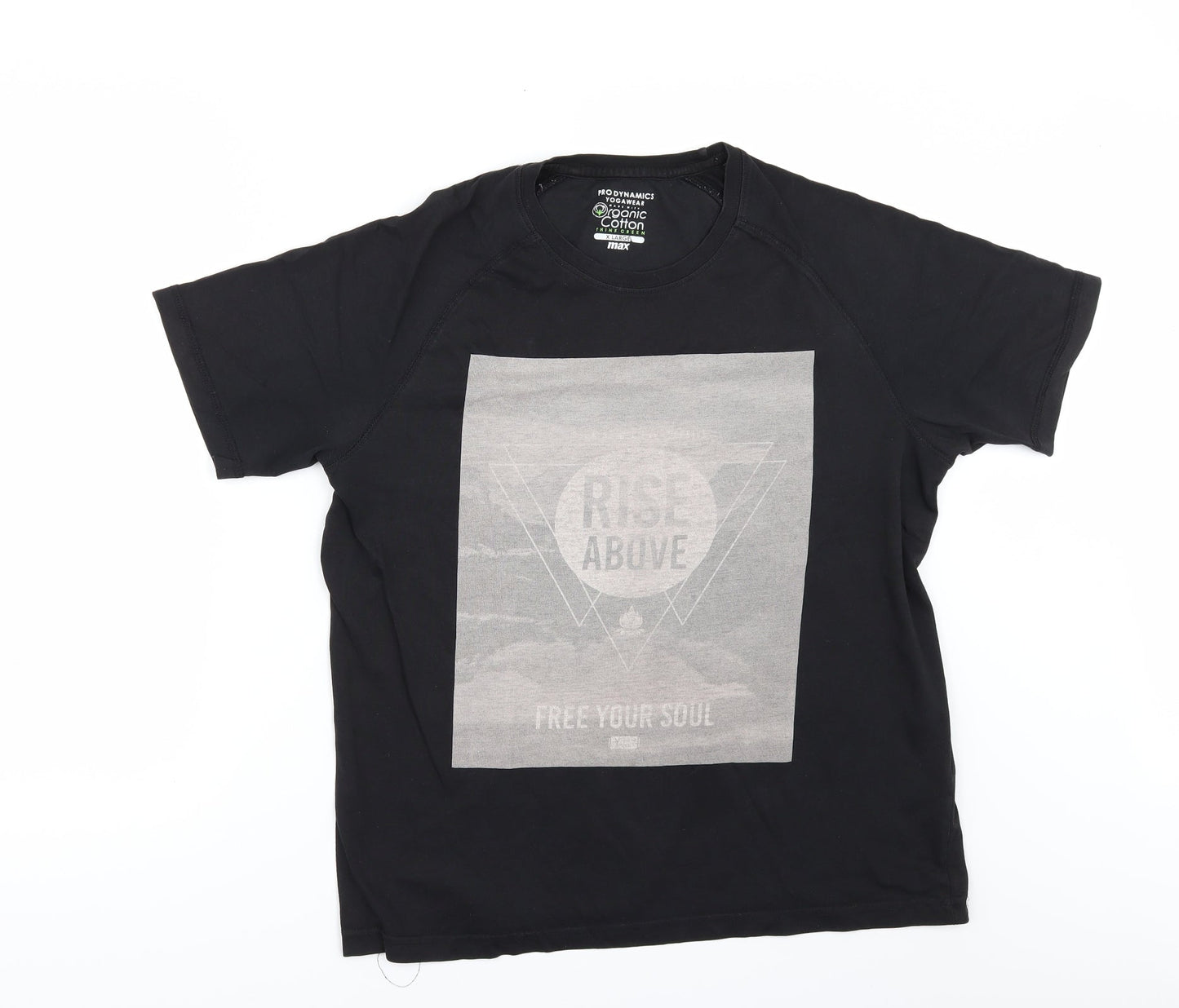 pro dynamics Womens Black   Basic T-Shirt Size XL
