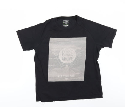 pro dynamics Womens Black   Basic T-Shirt Size XL