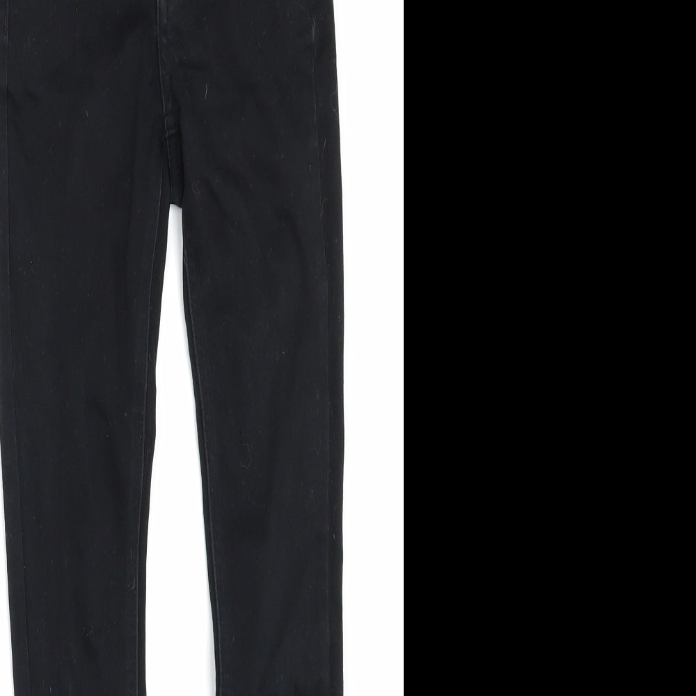 New Look Girls Black  Denim Skinny Jeans Size 9 Years