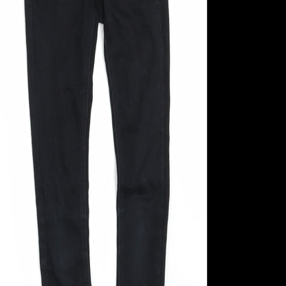 New Look Girls Black  Denim Skinny Jeans Size 9 Years