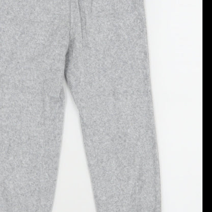 Lupliu Girls Grey  Jersey Jogger Trousers Size 2 Years