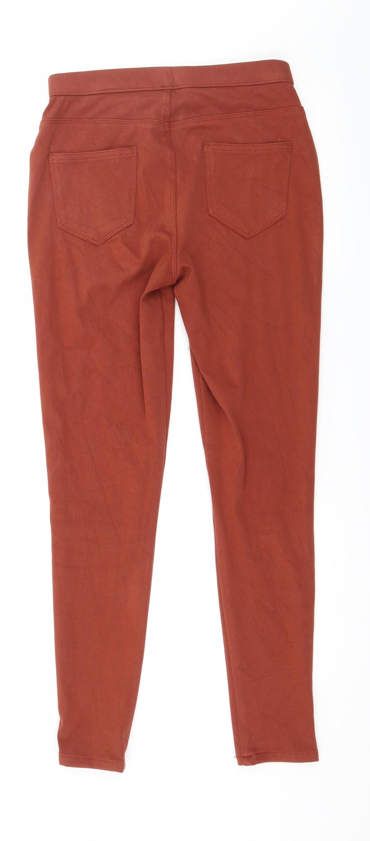 George Womens Brown  Denim Jegging Jeans Size 8 L27 in