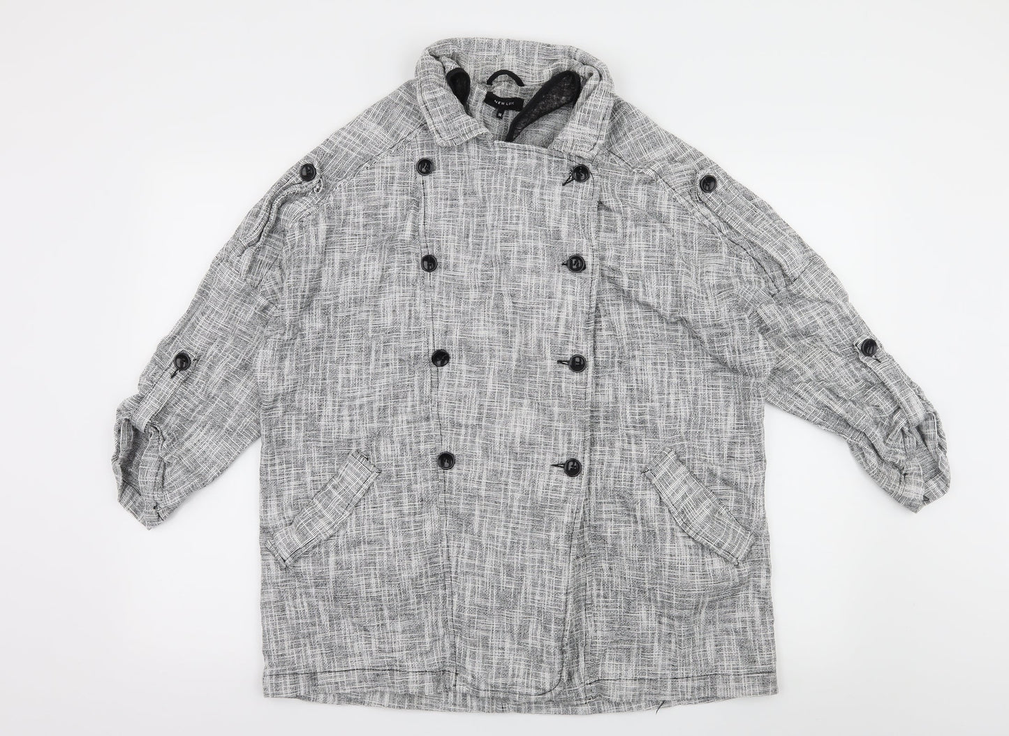 Womens UK Size 14 New Look Grey Jacket